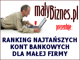 Ranking bankw: konto firmowe